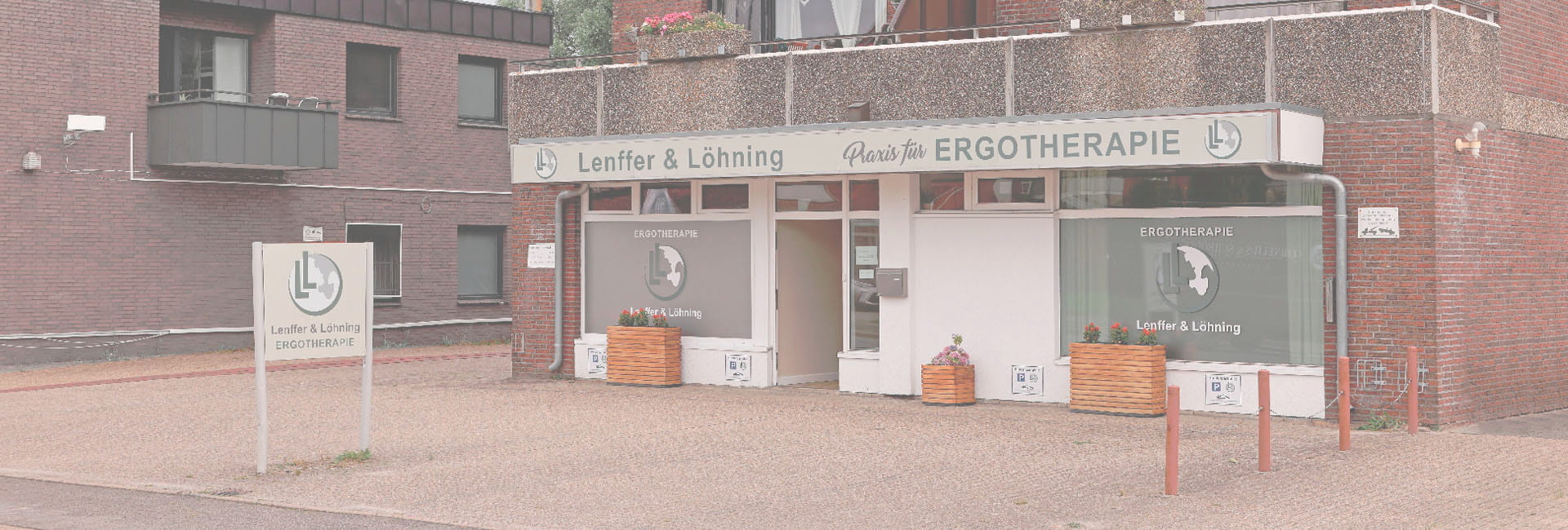 Außenansicht der Praxis Lenffer und Löhning für Ergotherapie